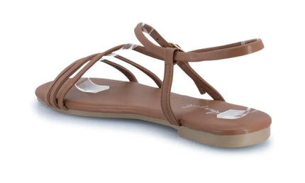 Sash Flat Strappy Sandal Shoes