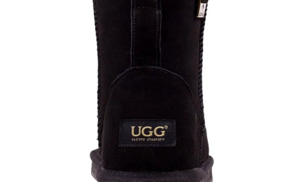 Auzland, Classic Water-Resistant Leather Mini UGG Boot - UGG Comfort Me