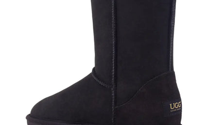 Auzland Short Classic Leather Ugg Mid Boots