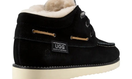 Lace Up Boat Style Ankle Ugg Boot Inc. Protector Short Boots